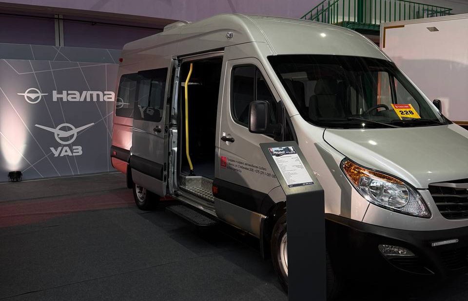 Коммерческий автобус Sollers Atlant на Моторшоу 2025 в Минске